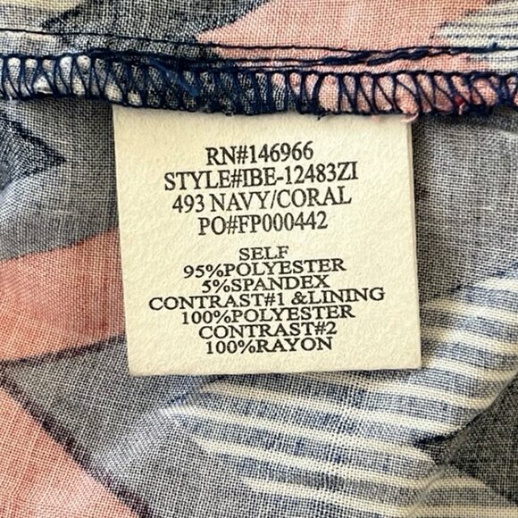 NWT Midnight Doll Juniors Size 13‎ Maxi Long Empire Cut Mulitcolor Chevron - Picture 6 of 8